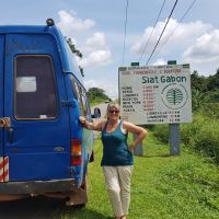 Crossing the Equator in Gabon